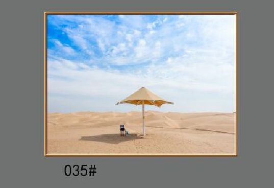 Nordic Living Room Dining Room Sofa Background Decorative Painting Landscape Painting Hanging Painting Three Couplets undefined