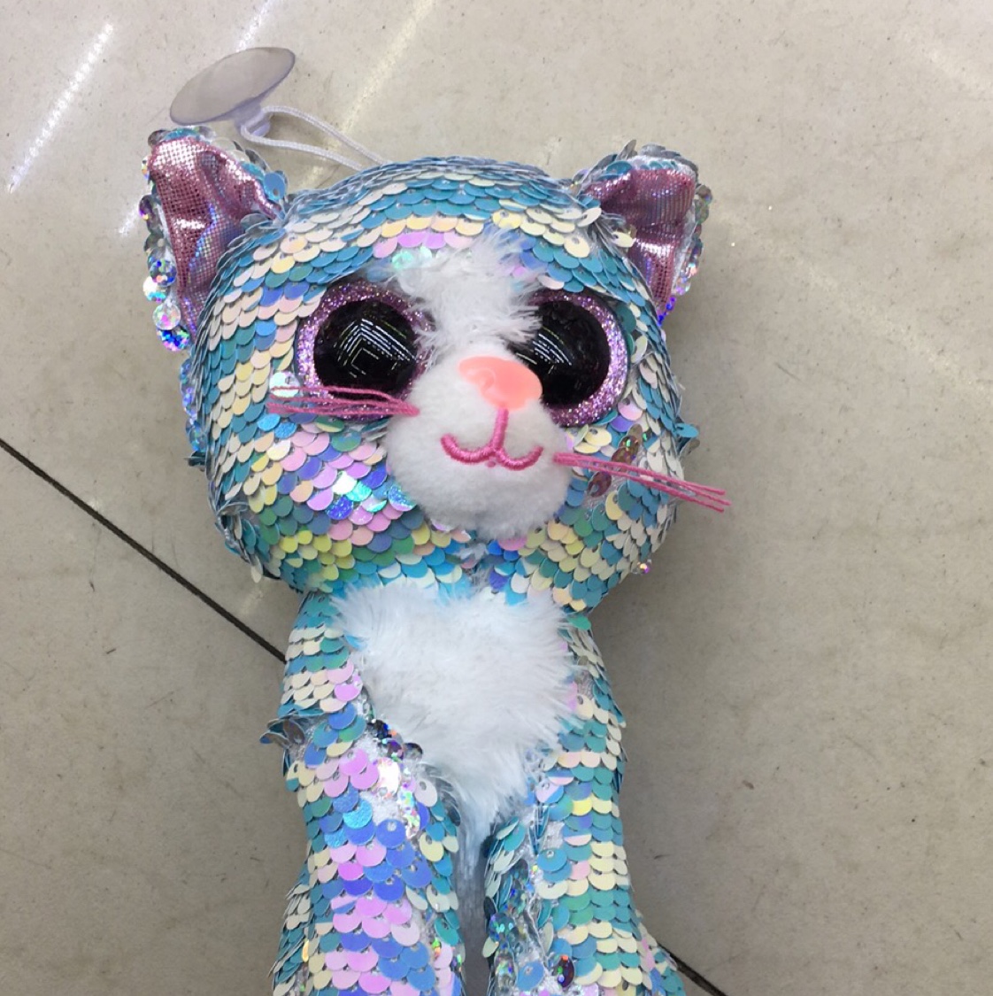 Plush toy with sequined unicorn, a great gift choice 22 details Picture