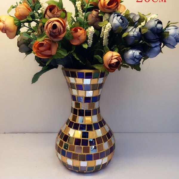 Small applique vase