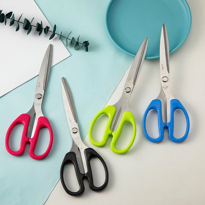 Office scissors Household scissors Red Dragonfly stationery scissors Bauhinia business scissors 8.5 inch thumbnail