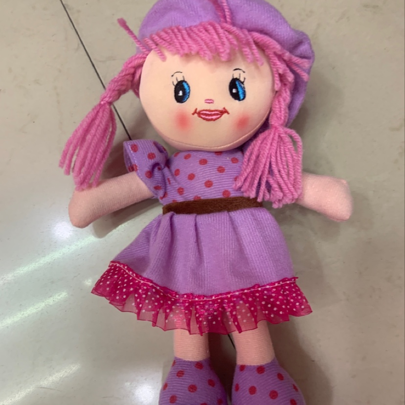 Plush toy purple thumbnail