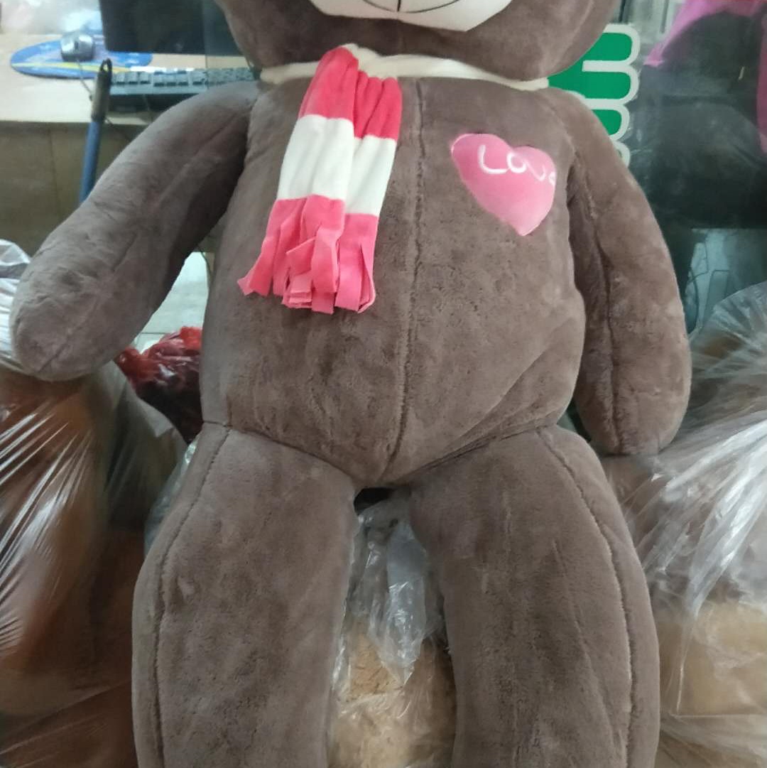 Plush toy giant bear rabbit hair thumbnail