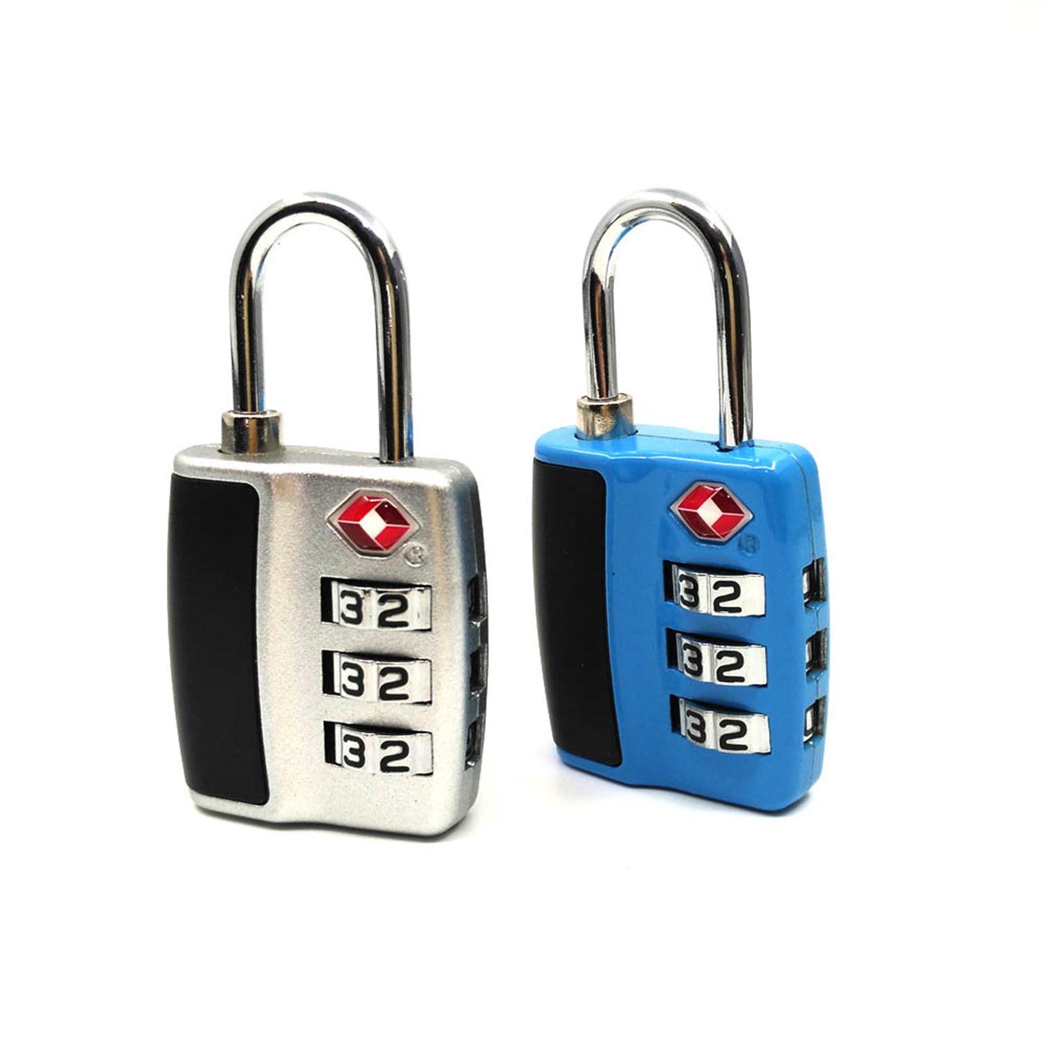 TSA552 New type customs password lock 3-digit zinc alloy password padlock Travel bag lock Customs lock details Picture