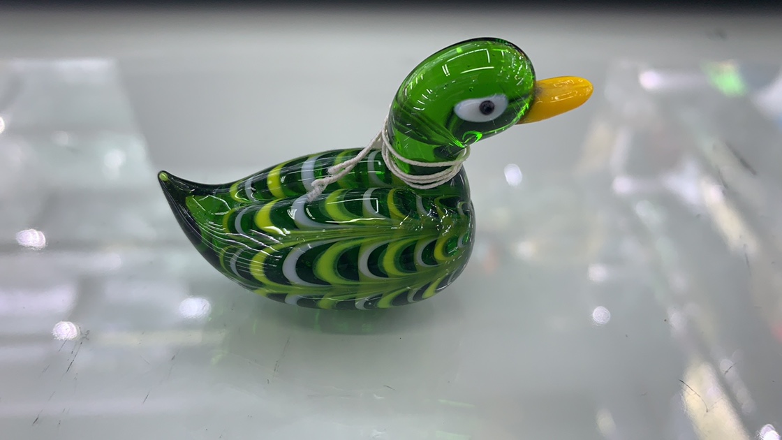 Coloured glaze duck thumbnail