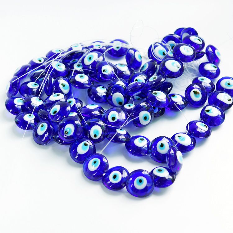 Turkish blue-eyed bead glass handcrafted bead accessories are in stock and can be customized