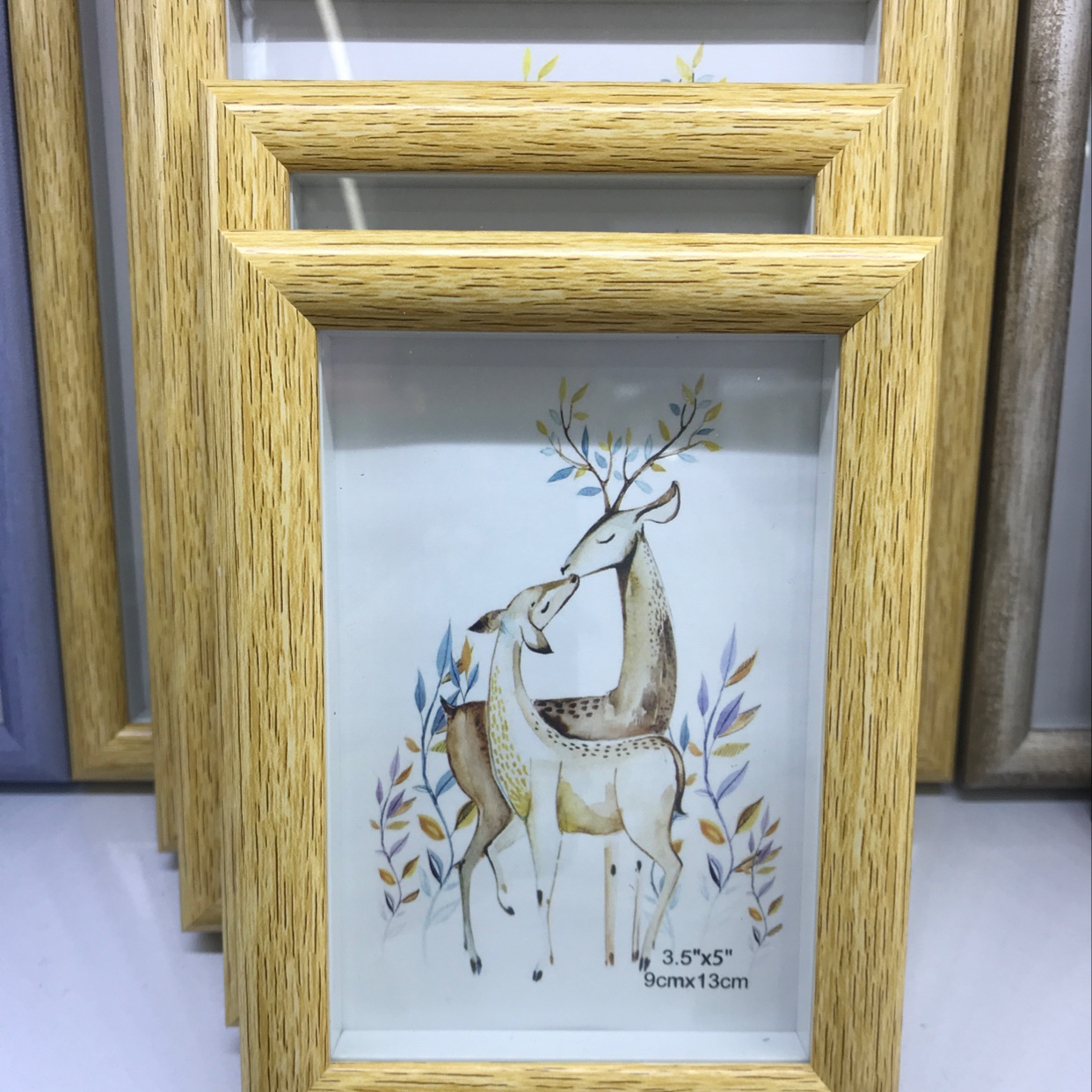 The three-dimensional frame thumbnail