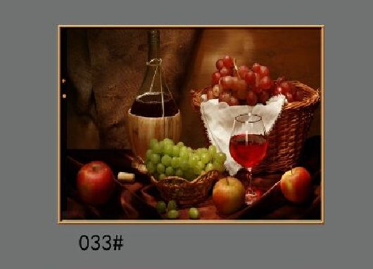 Nordic Living Room Dining Room Sofa Background Decorative Painting Landscape Painting Hanging Painting Three Couplets undefined