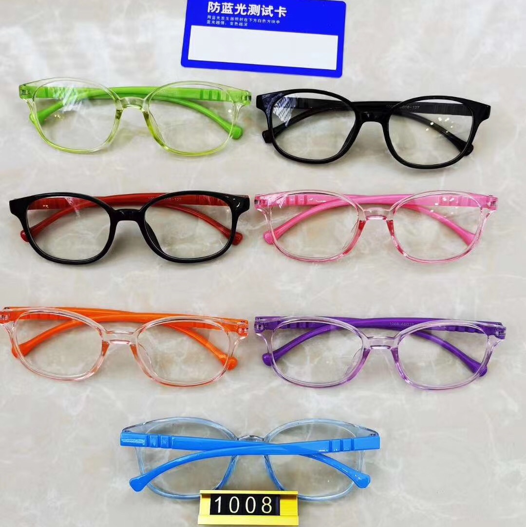 Children's blue light protective goggles, made of PC material details Picture