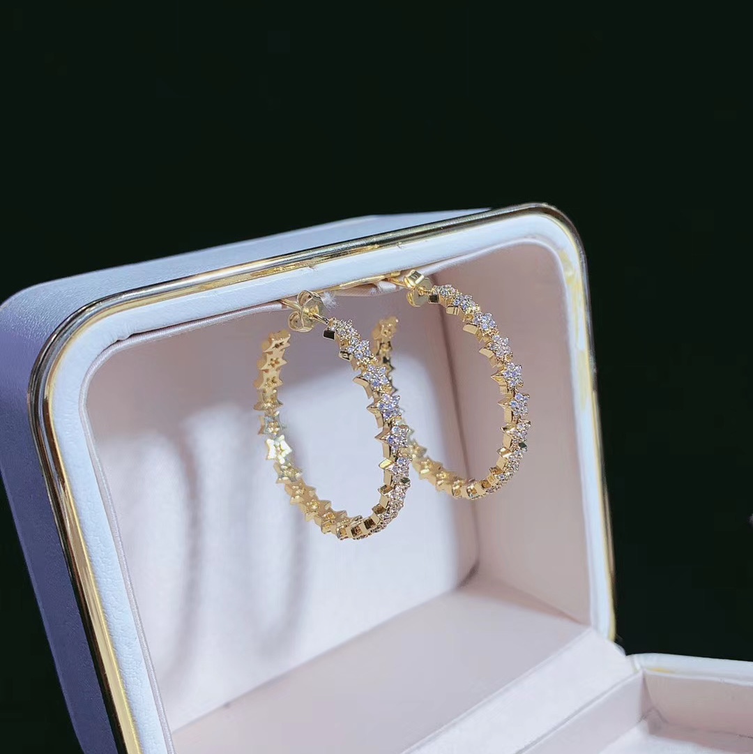 Trendy earrings