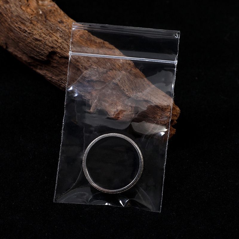 Wholesale PP zipper bags, transparent sealed bags, self-sealing bags, food-grade packaging bags, dried fruit and tea plastic bags, Qinyun 1130 details Picture