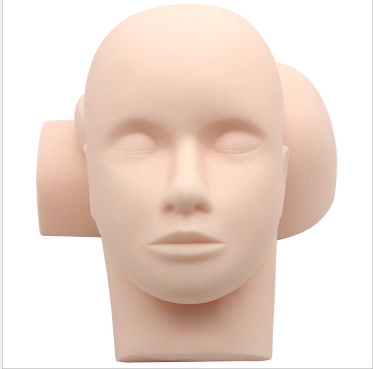 Eyelash extension students' practice special dummy head eyelash extension tools for beginners to practice head models and eyelash extension tools, exclusively for export details Picture