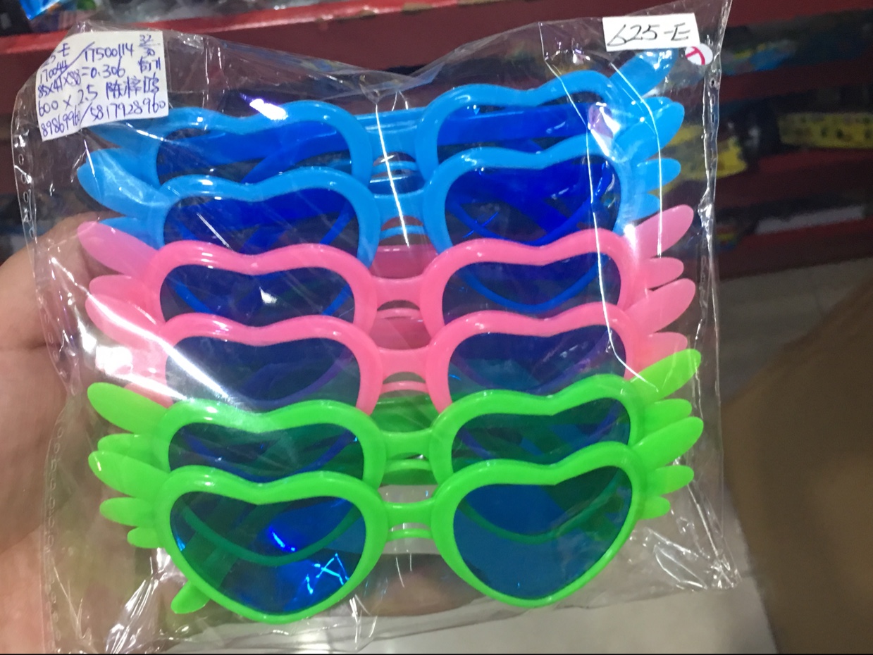 Glasses toy, set of 6 pieces details Picture