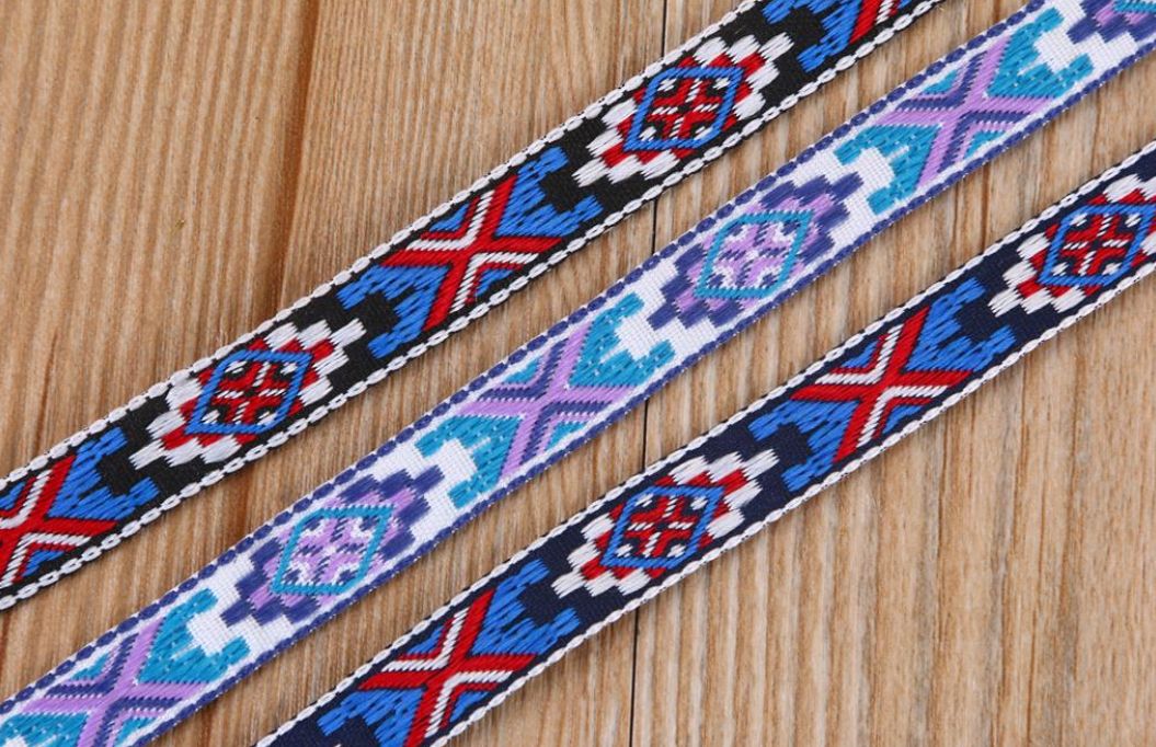 Ethnic Wind Jacquard With Off-The-Shelf Custom Accessories Ribbon Lace details Picture
