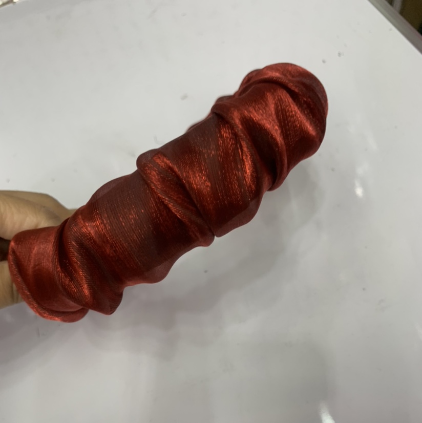 Estilo explosivo tejido arrugado cabeza hebilla tendencia de la moda versátil Señora Simple cabeza hoop pelo adornos venus