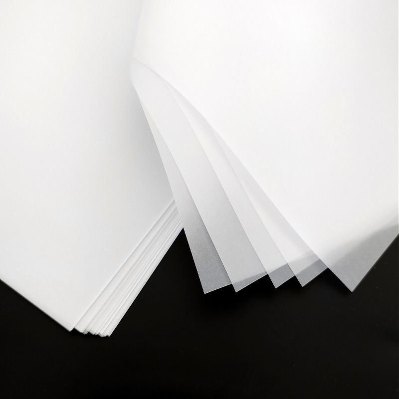 硫酸纸打印a4硫酸纸素材光敏曝光膜硫酸纸打印500张白底实物图