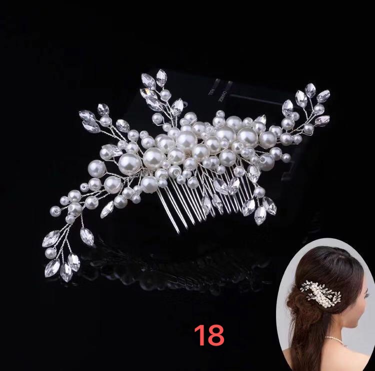 Bride handmade headpiece 2020 new wedding dress Korean super fairy accessories Application Scenario