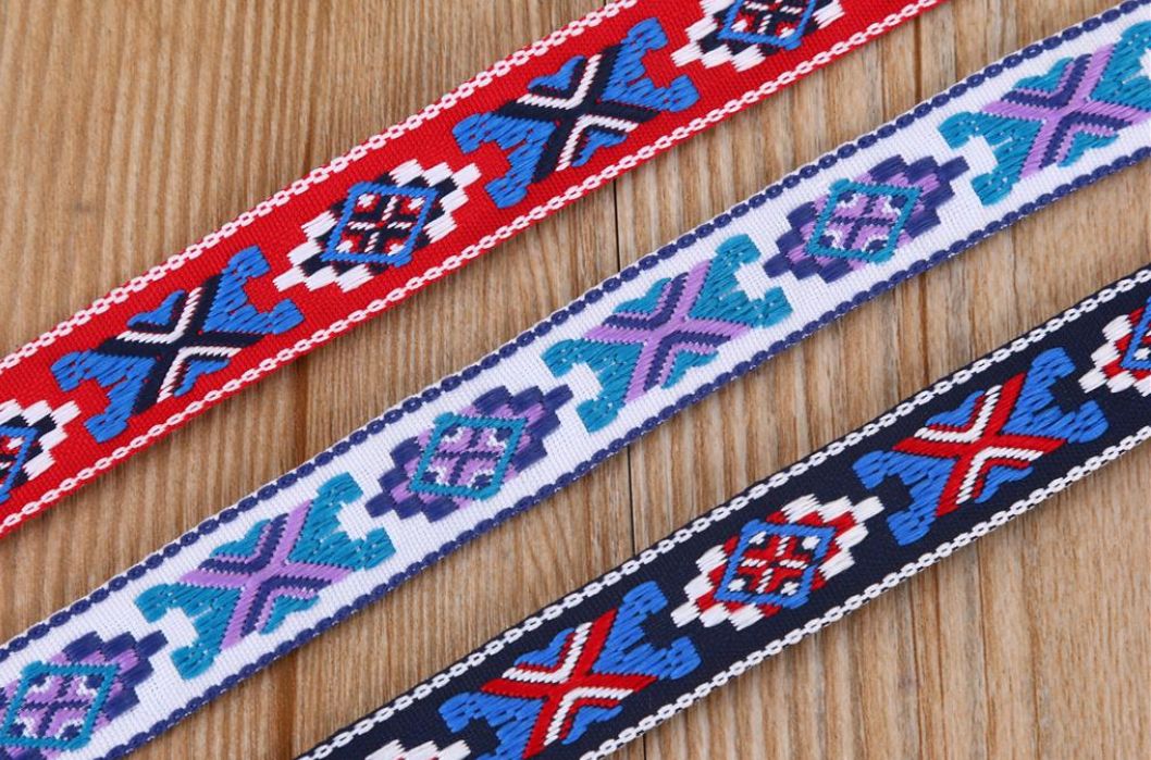 Ethnic Wind Jacquard With Off-The-Shelf Custom Accessories Ribbon Lace