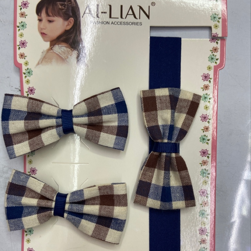 Korean version of cute little girl hair band set clip