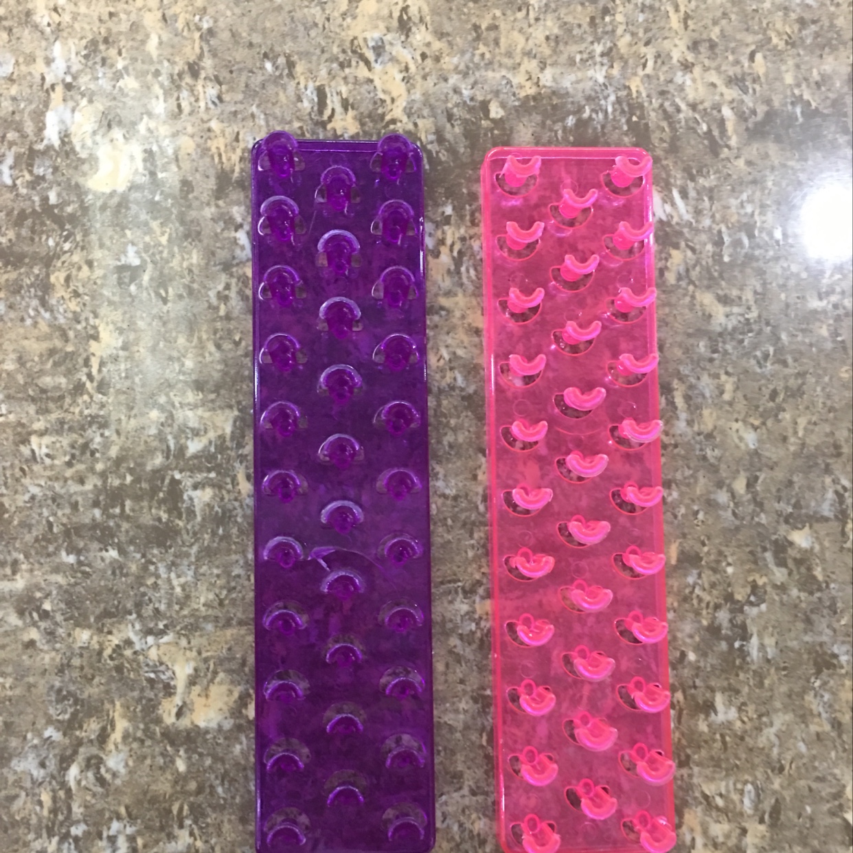 11齿透明连体编织架