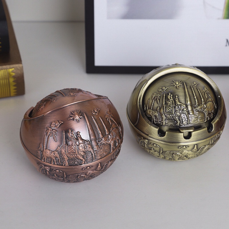 大号球型烟灰缸