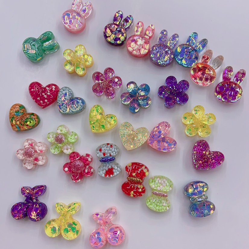 Shuzhi Flash Powder Series 2 Resin Accessories for Mobile phones and refrigerators, Fuwode A111 Specification image