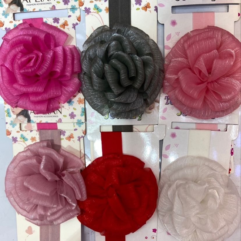 Korean version of children's big flower little girl princess tiara thumbnail