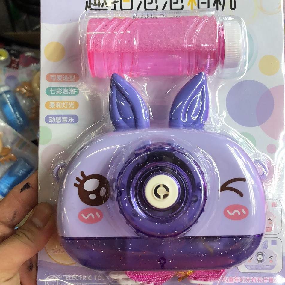 吹泡泡玩具网红鹿照相机泡泡机少女心抖音电动泡泡器儿童