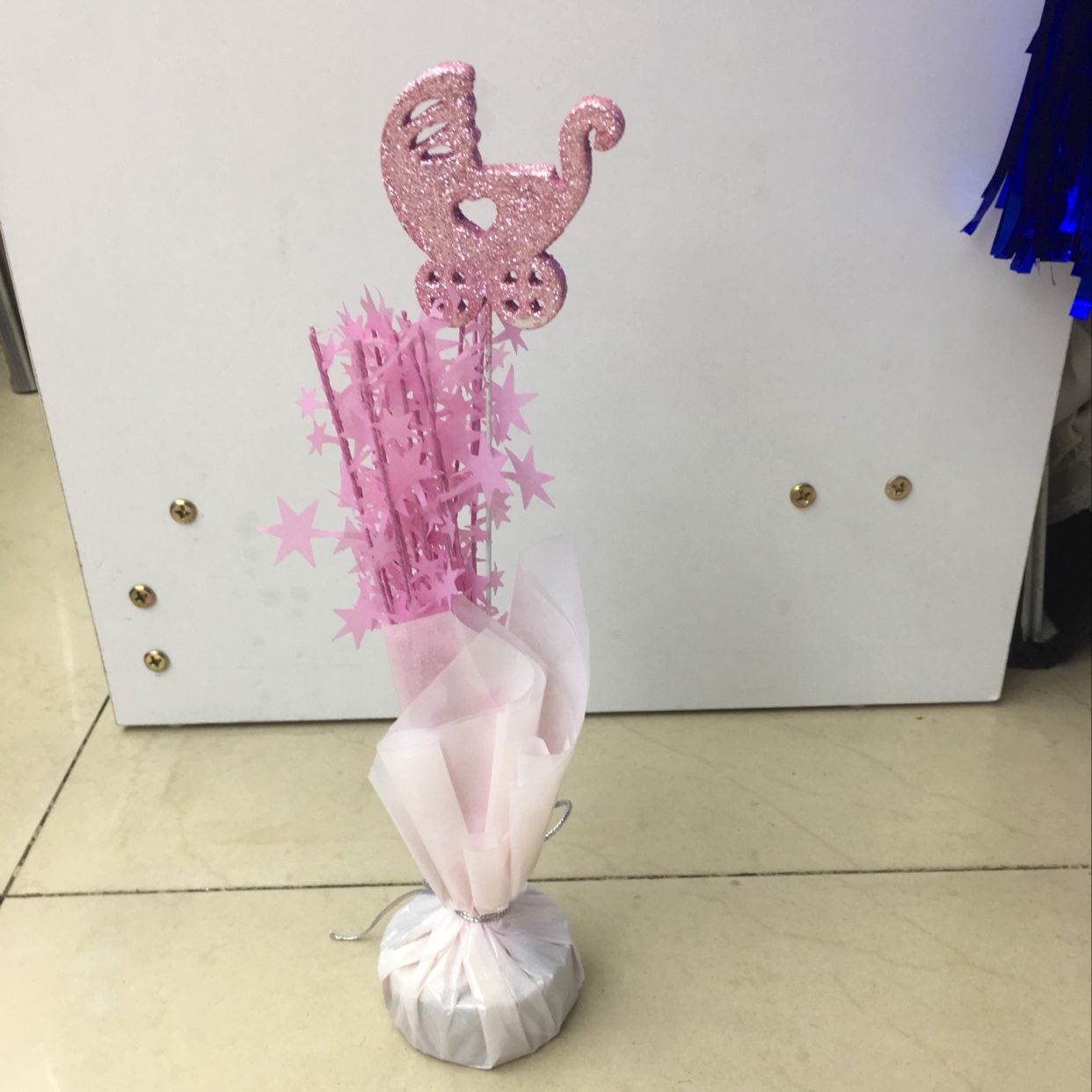 baby车桌饰气球吊坠节庆用品批发