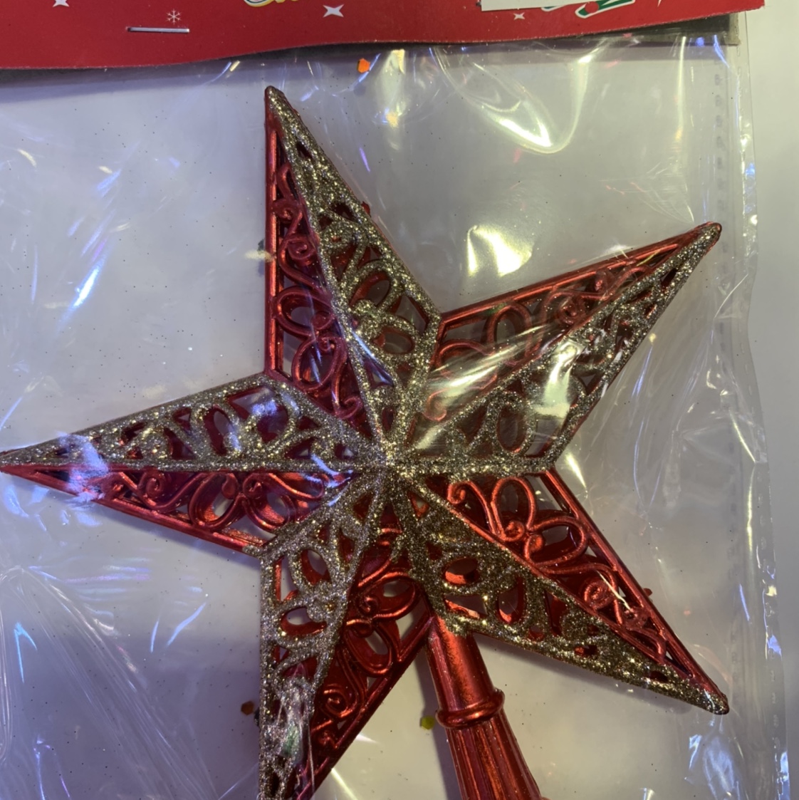 Hand-painted top star