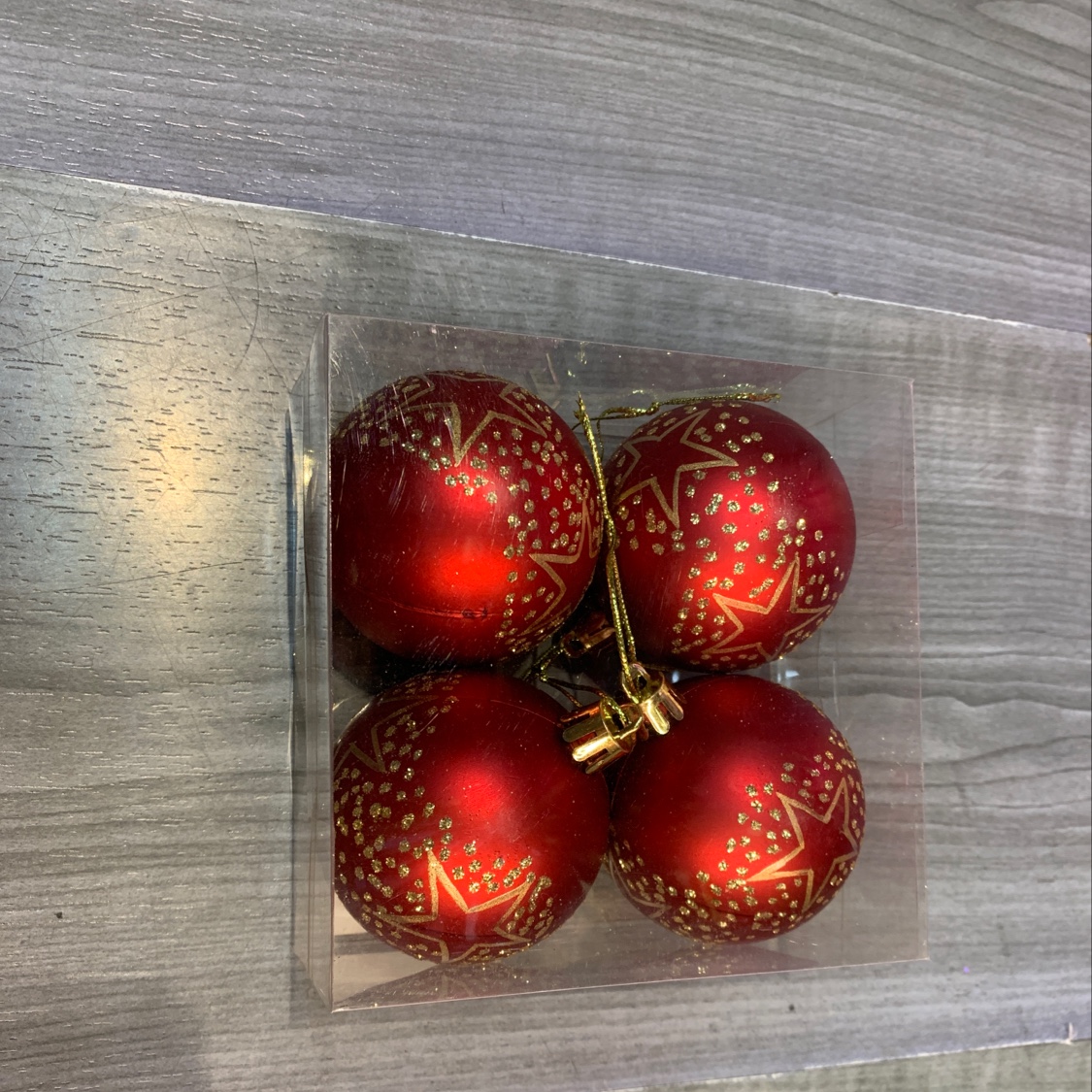 كرة زخرفة عيد الميلاد، 6 CM أبكم details Picture