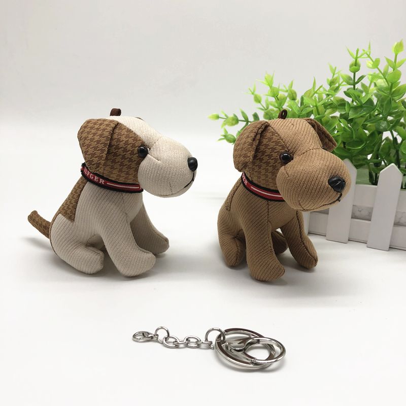 Personalized creative new plush toy Peteer dog doll key chain puppy pendant boutique doll wholesale thumbnail