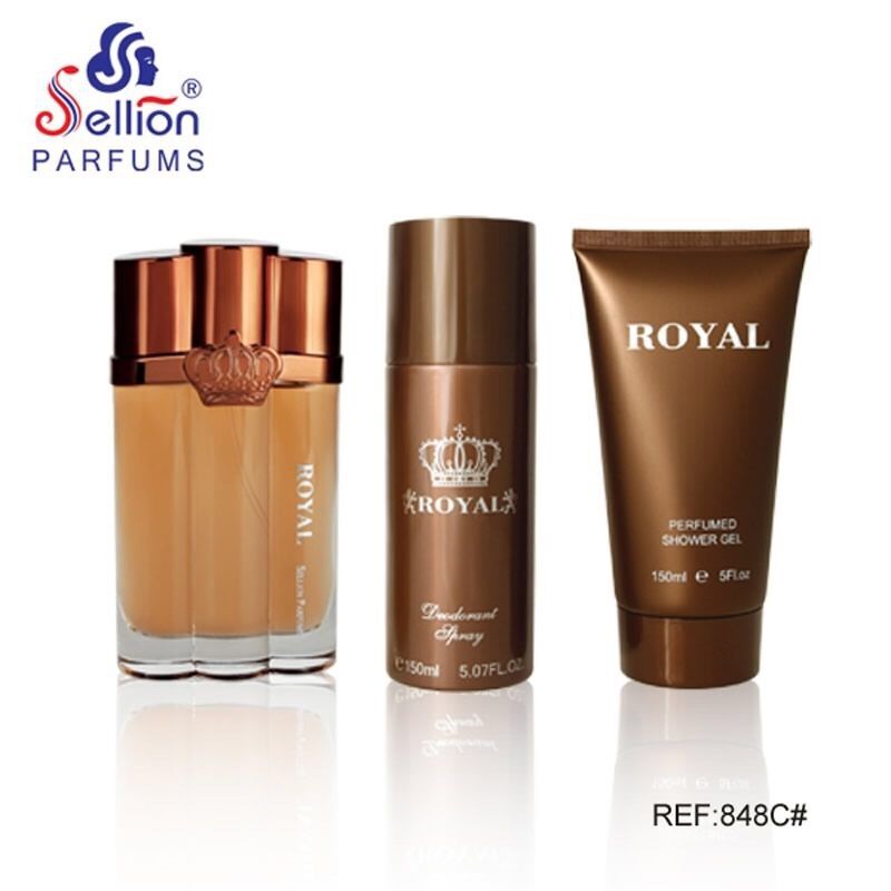 Authentic product free of charge Sellion Sellion ROYAL Premium Iron Box ladies' Fresh men's Tobacco perfume