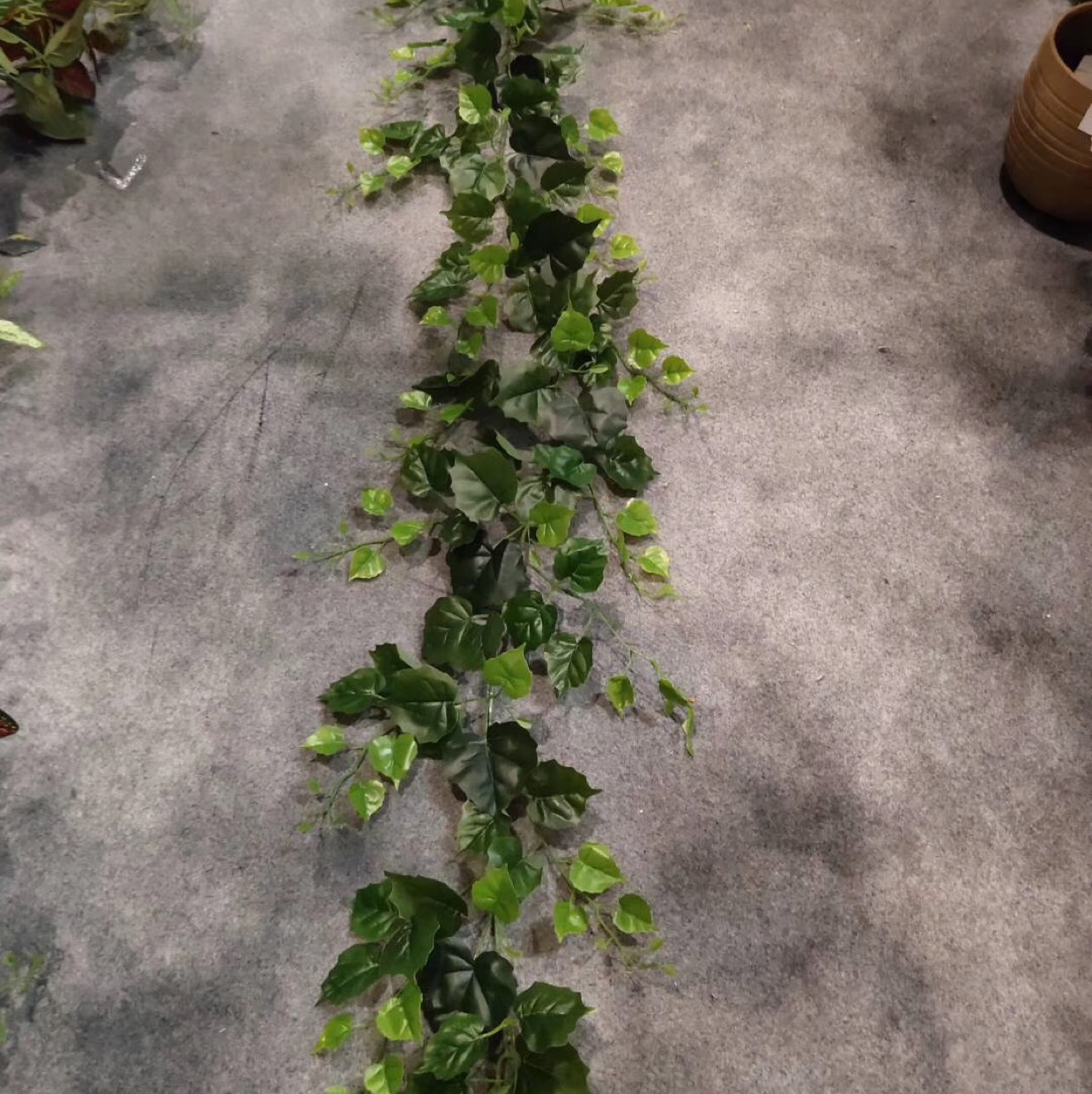高仿真叶藤假花藤条葡萄树叶吊顶管道装饰藤蔓塑料绿植物缠绕遮挡