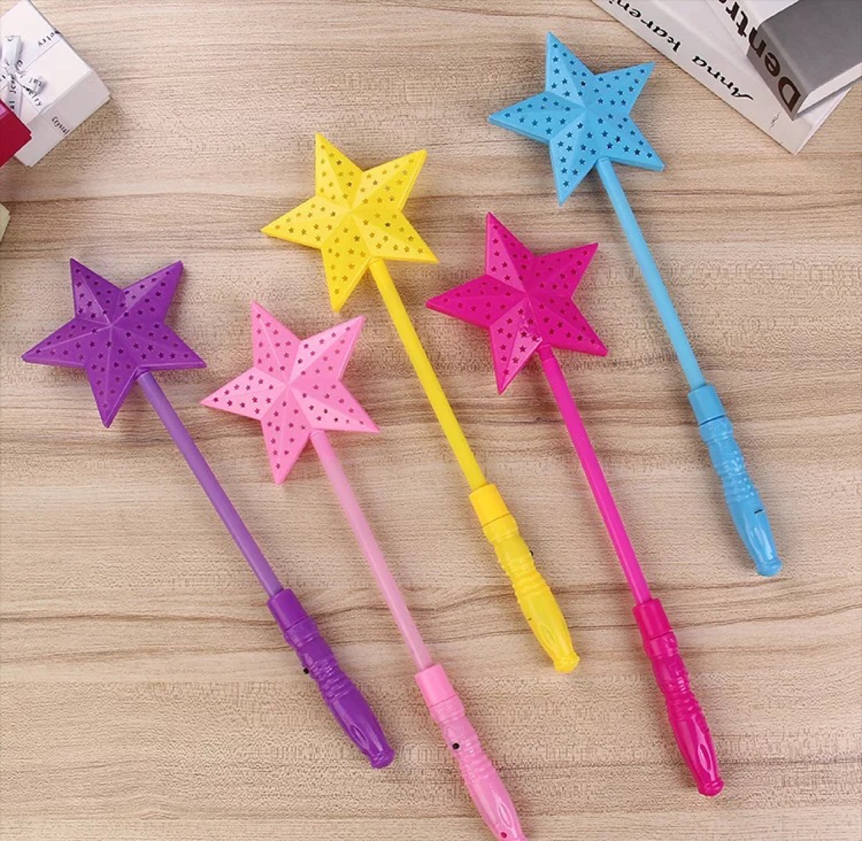 Five-pointed star luminous stick