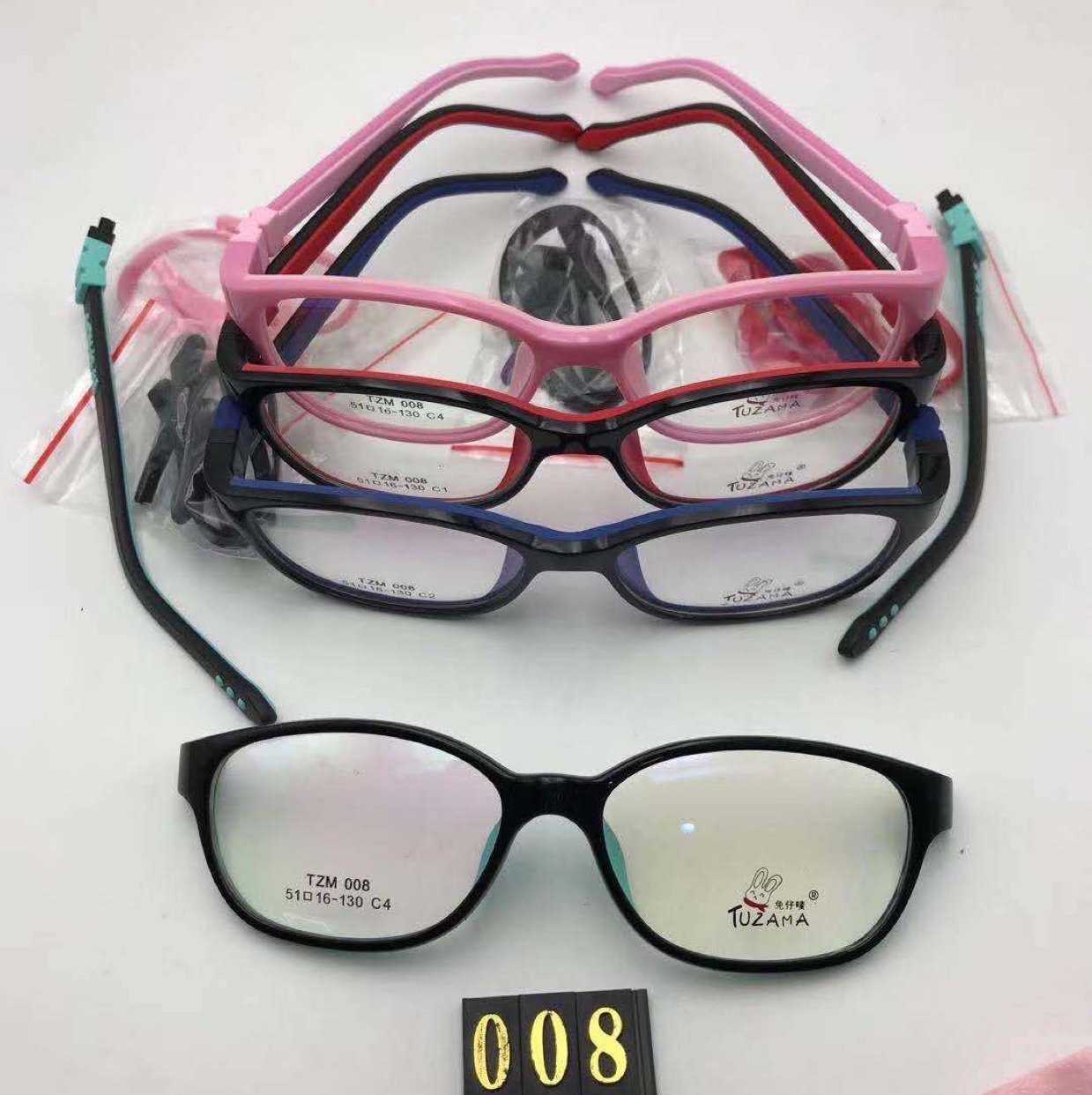 Silicone children's glasses frames details Picture
