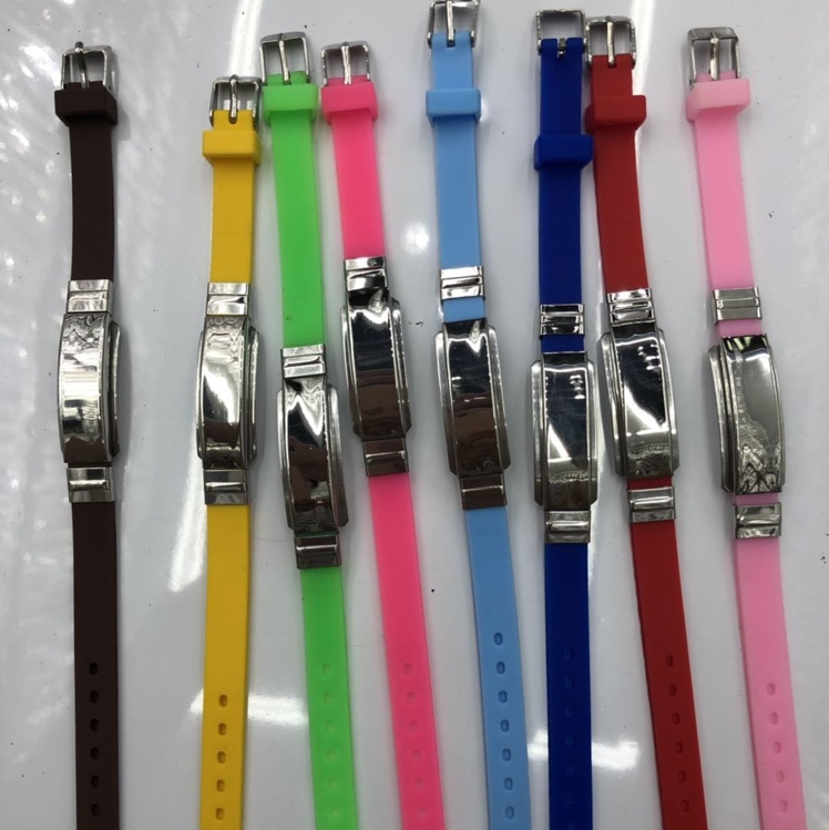 Needle buckle strap multi-color can be customized, stainless steel logo pattern can be designed, fashion trend leisure thumbnail