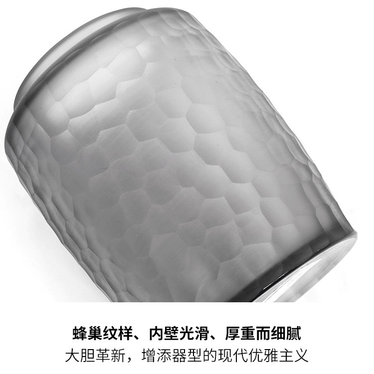 Nordic style polished honeycomb glass vases, creative flower arrangements for living rooms and dining tables, wholesale from the manufacturer Item Picture