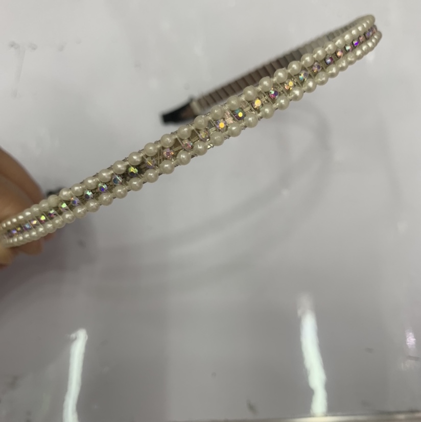 Broca de perlas hebillas tendencia de la moda versatil mujer simple tocados aros de pelo venus adornos