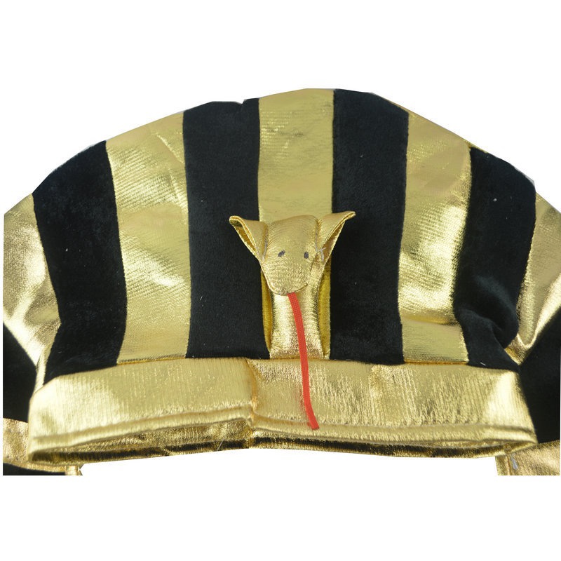 Halloween props: Adult Indian feather headwear, Egyptian pharaoh hat, cosplay of primitive man chief accessories undefined