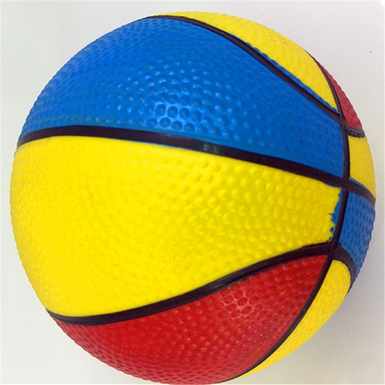 Three-color blue ball hot style children customized 9 "with orange color to match the classic football basketball primary and secondary school students training full figure