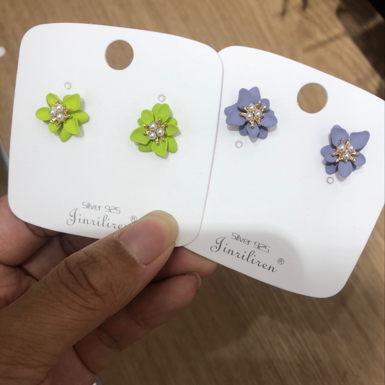 Today beauty jewelry wholesale fashion flower fresh and sweet