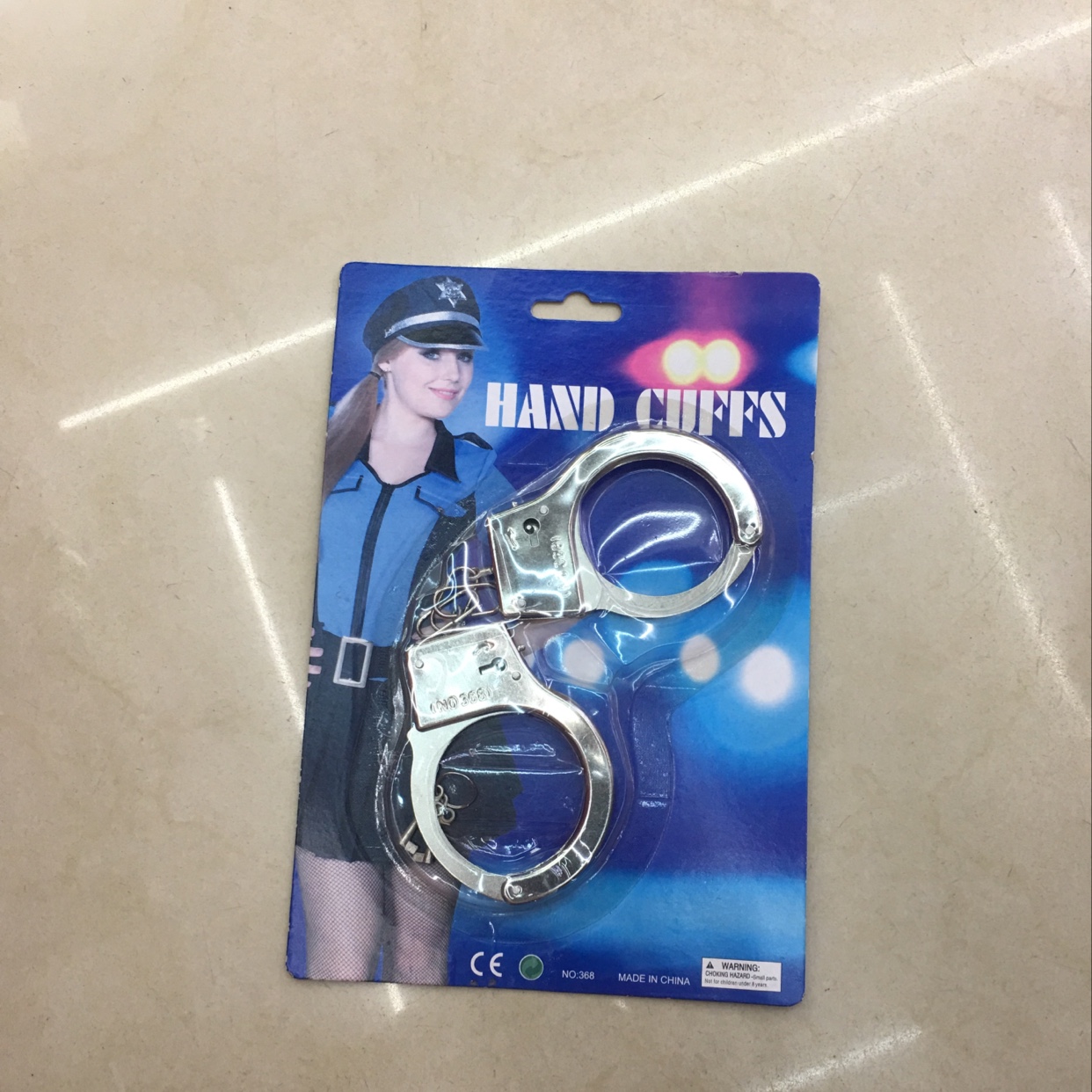 Iron handcuffs