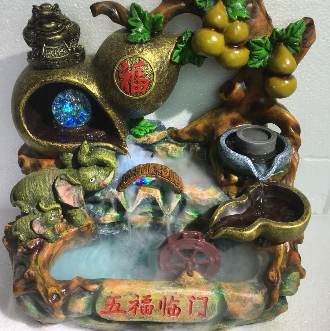 Resin water rockery fountain thumbnail