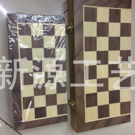 拼格贴木皮国际象棋  盒子尺寸30公分  40公分详情图3