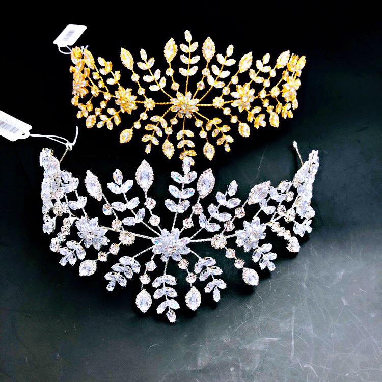 Fashion bridal headwear zircon comb bridesmaid hair accessories U-disk hairpin