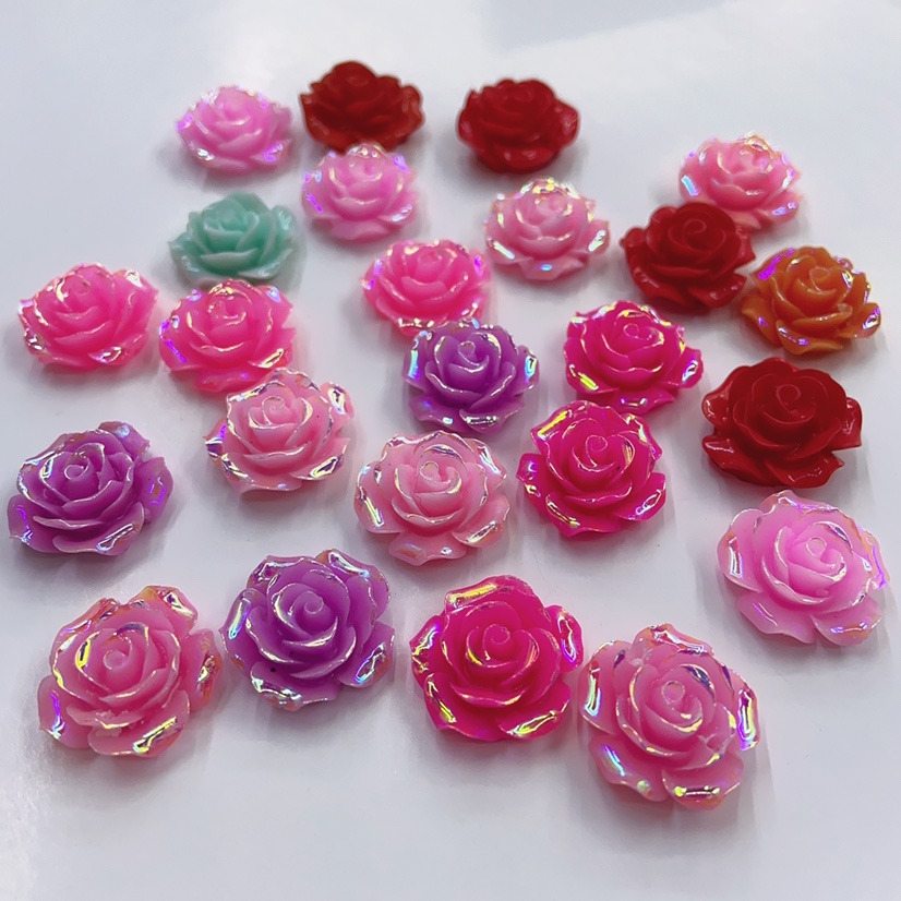 Shuzhi Series Rose 19mm resin accessories for mobile phones and refrigerators, Fuwode A111 Application Scenario