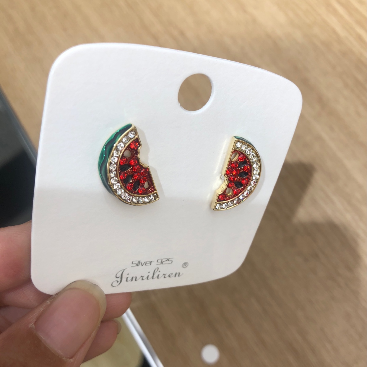Today, Liren Korean Edition's new fashionable ear summer fruit series products Specification image