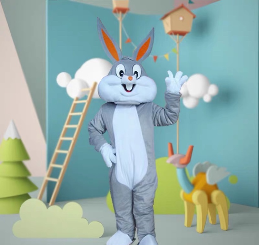 兔八哥人偶服活动表演复活节玩偶公仔演出兔子成人行走道具衣服详情图3
