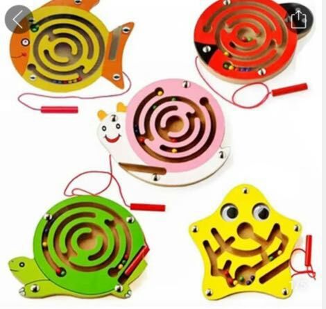 Animal magnetic brush small maze