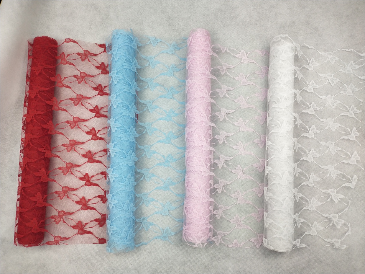 Wedding decoration wrap gauze roll, new gauze butterfly net package gift decoration, 48cm×5 yards, 60 a piece thumbnail